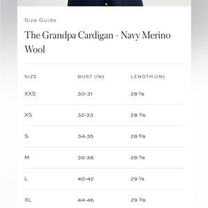 Hill House Navy Merino Wool Cardigan